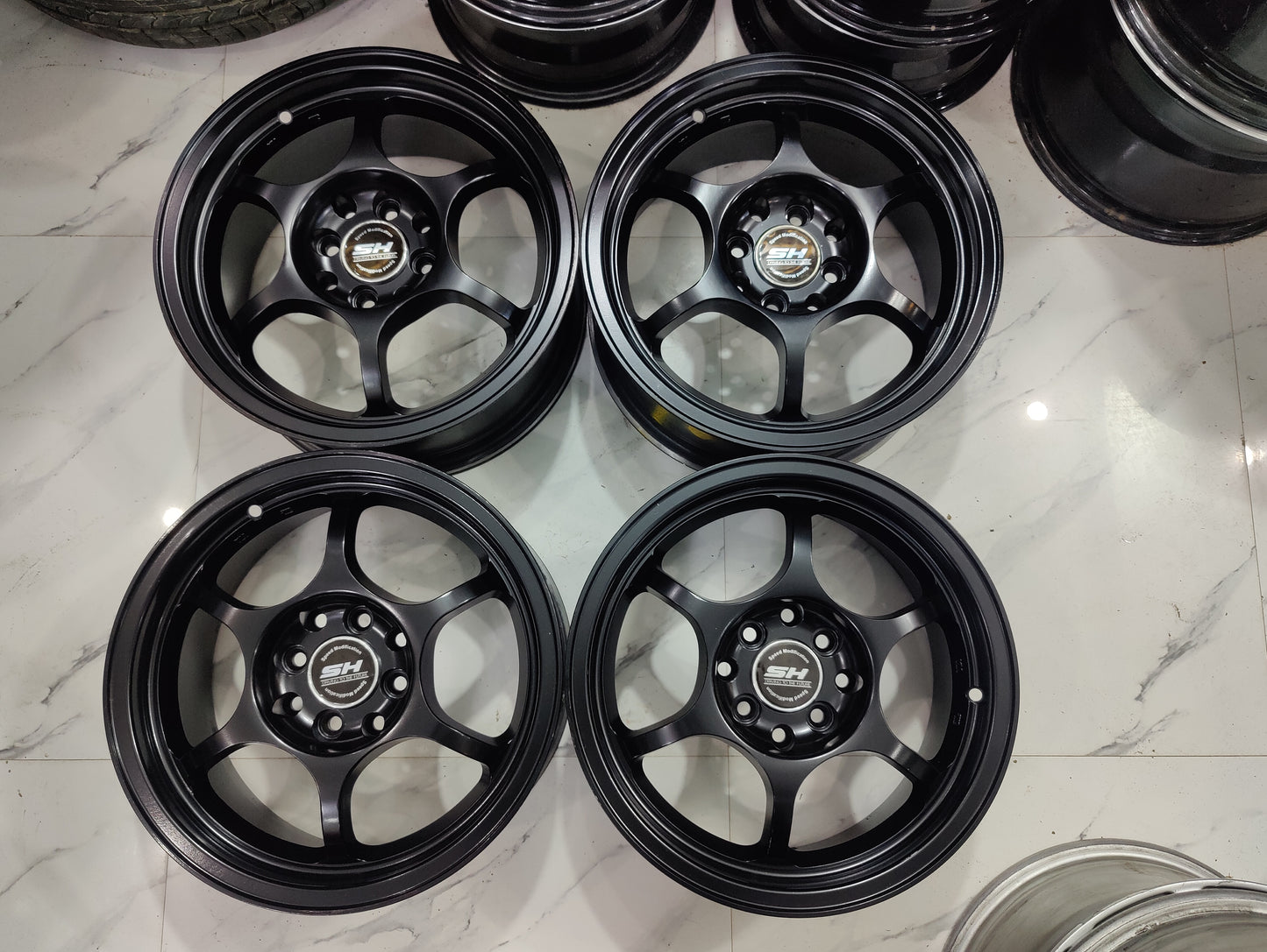 Black Racing Wheels