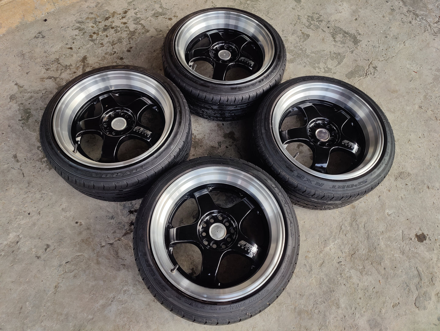 Work S1 with New Tyres