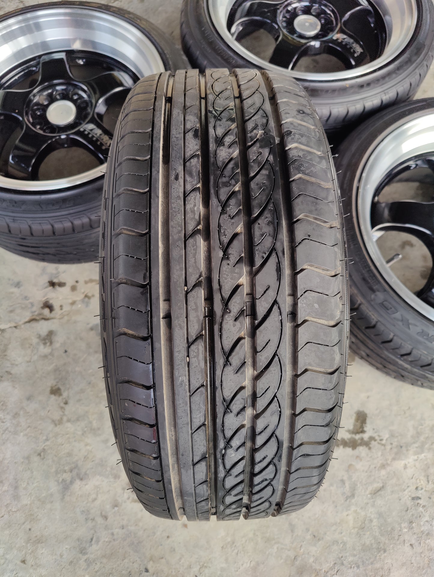 Work S1 with New Tyres