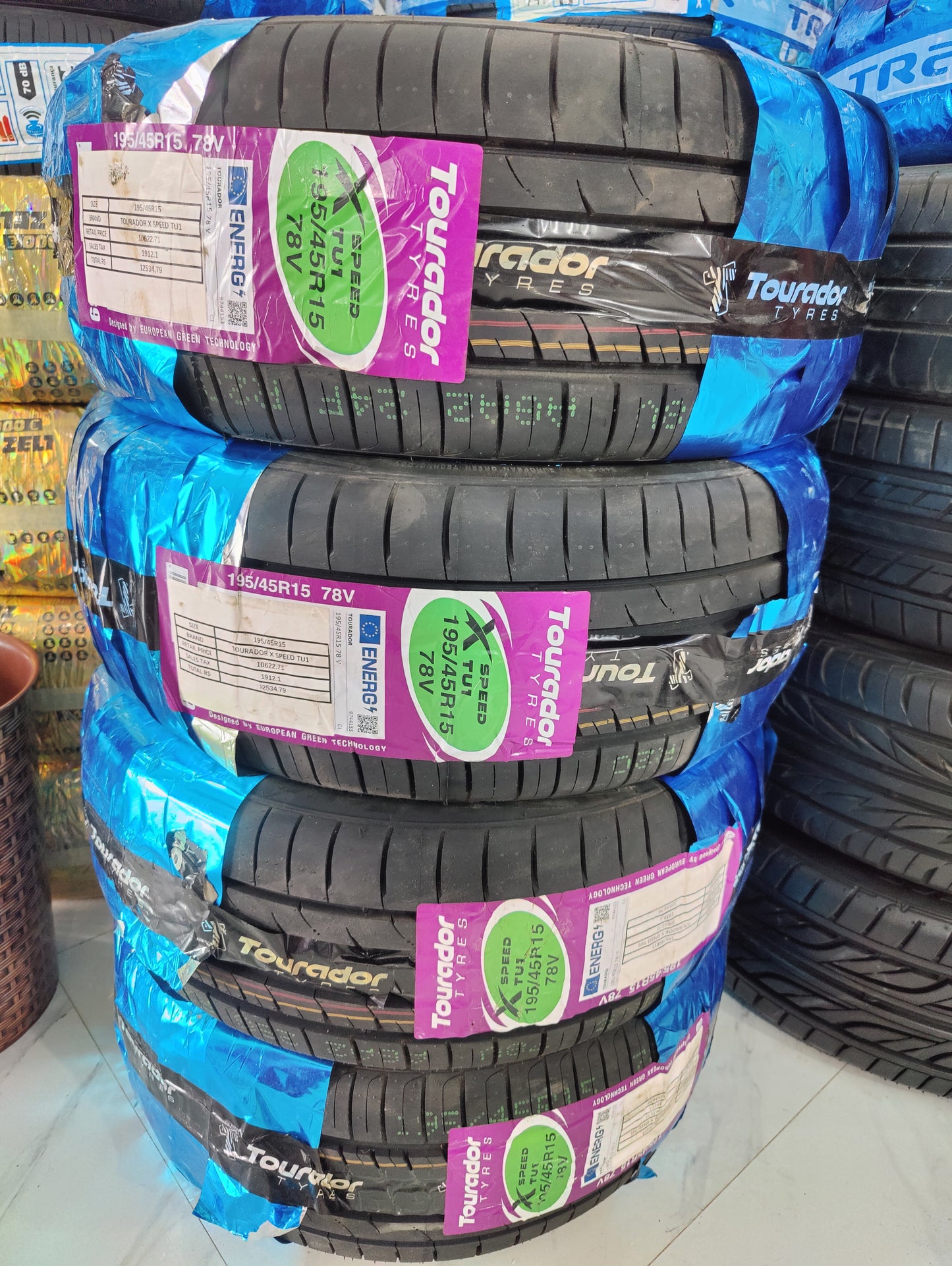 Tourador 195/45/R15 - New