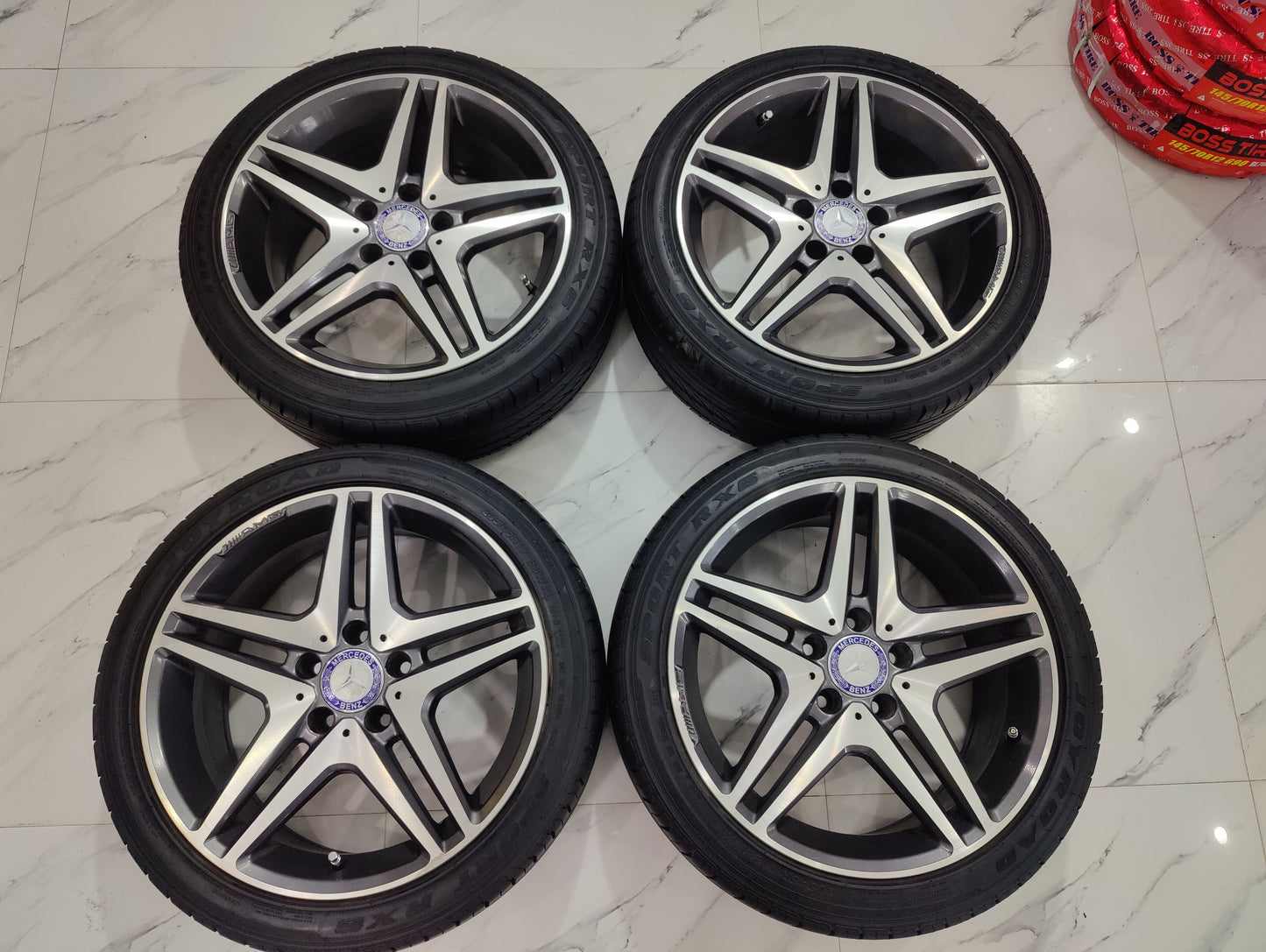 Mercedes AMG Wheels and Tyre