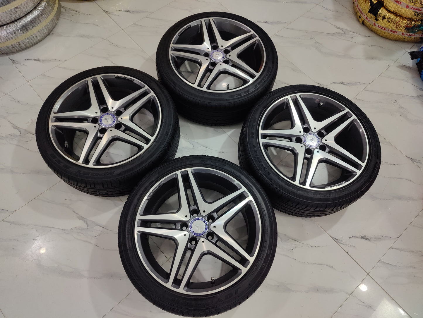 Mercedes AMG Wheels and Tyre