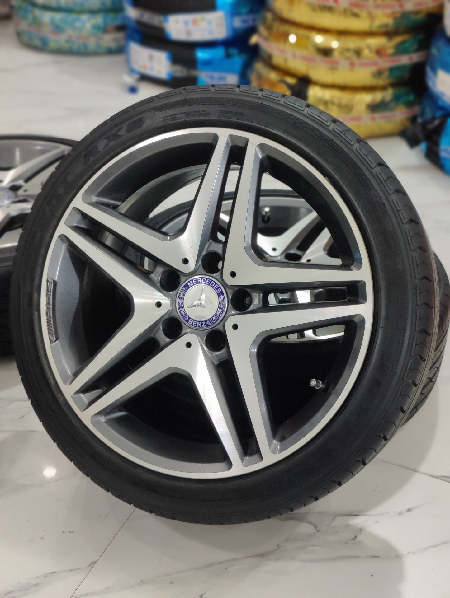 Mercedes AMG Wheels and Tyre