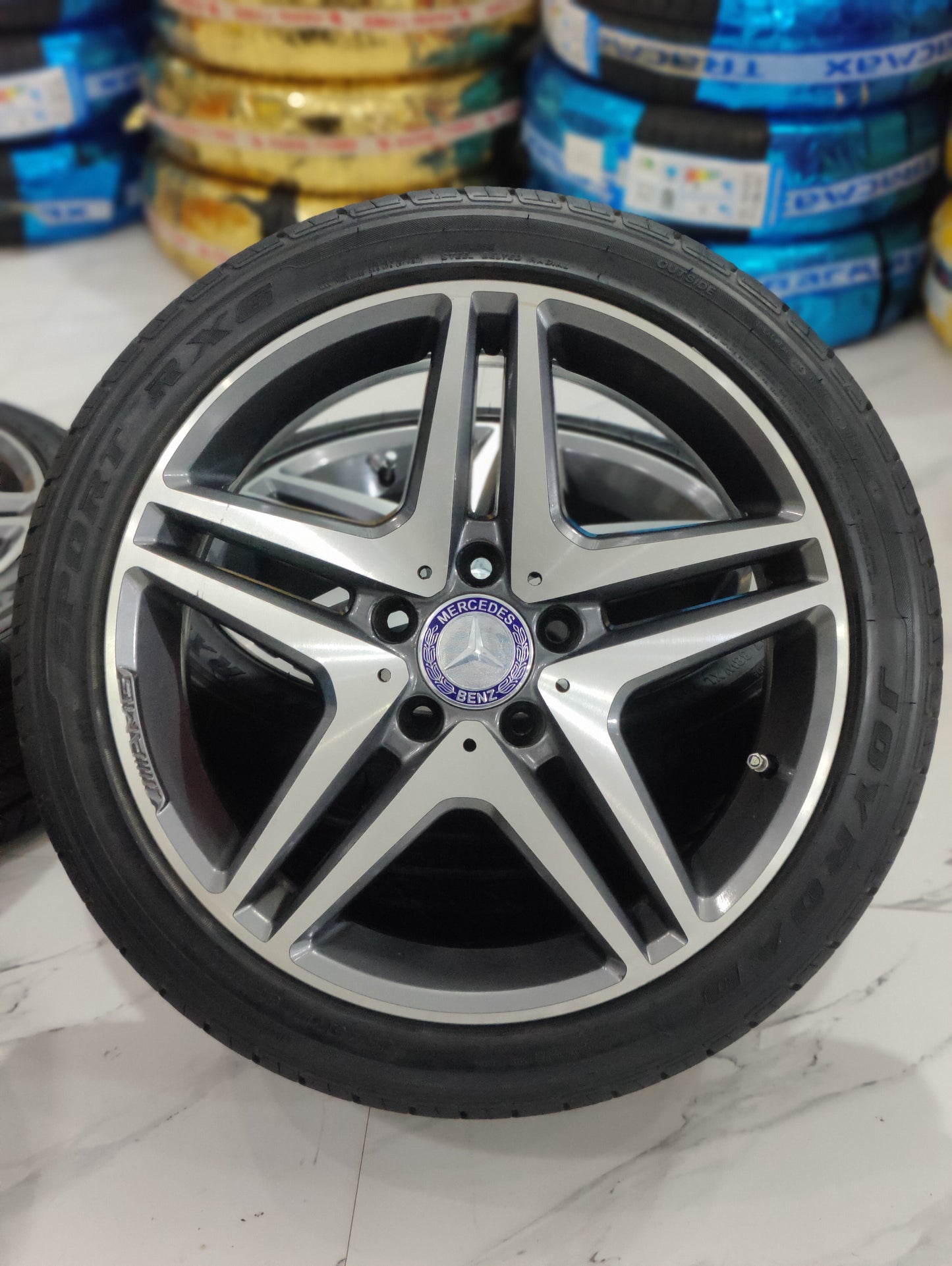 Mercedes AMG Wheels and Tyre