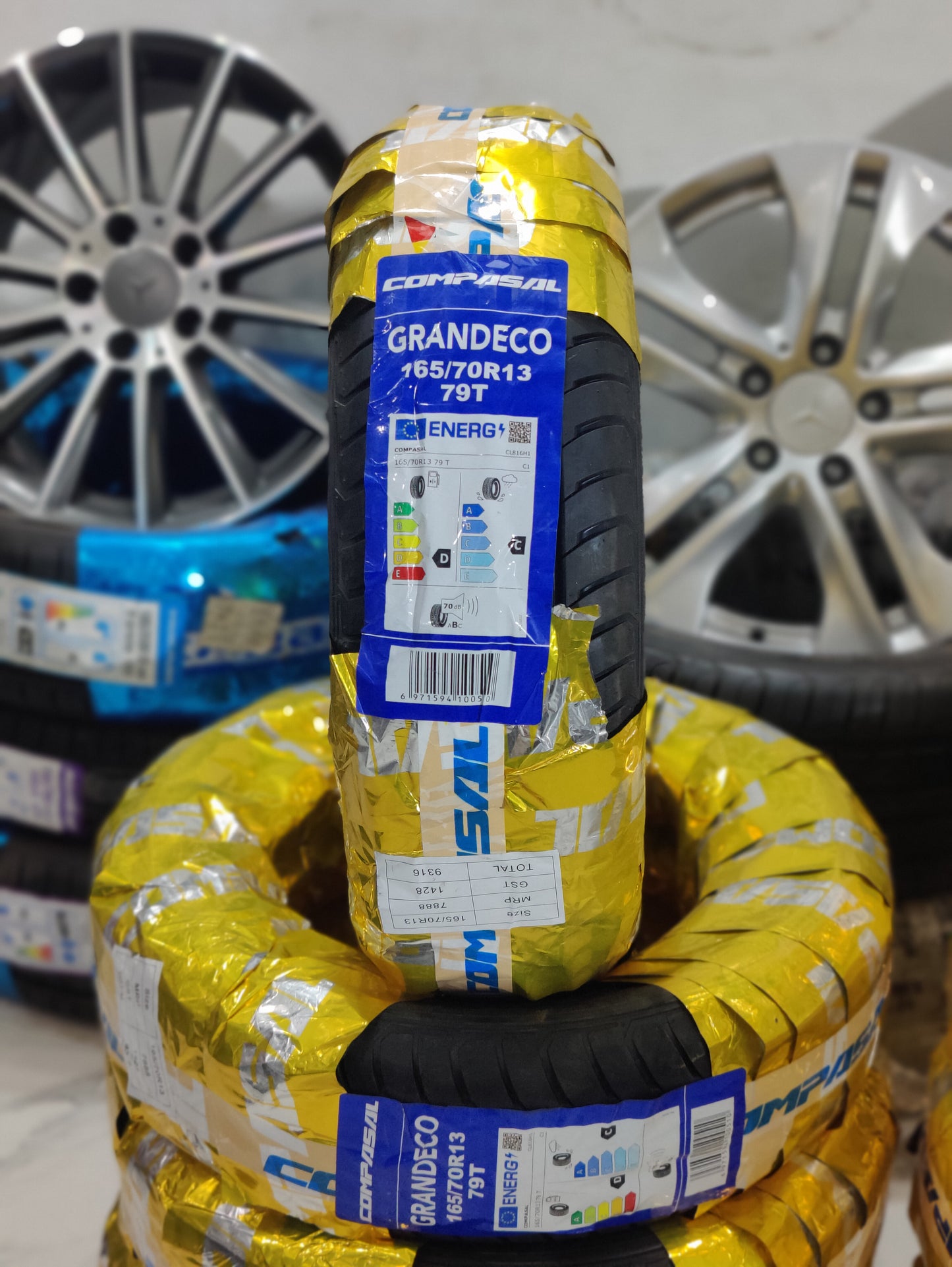 165/70/13 compasal fresh 2026 new import tyres set available