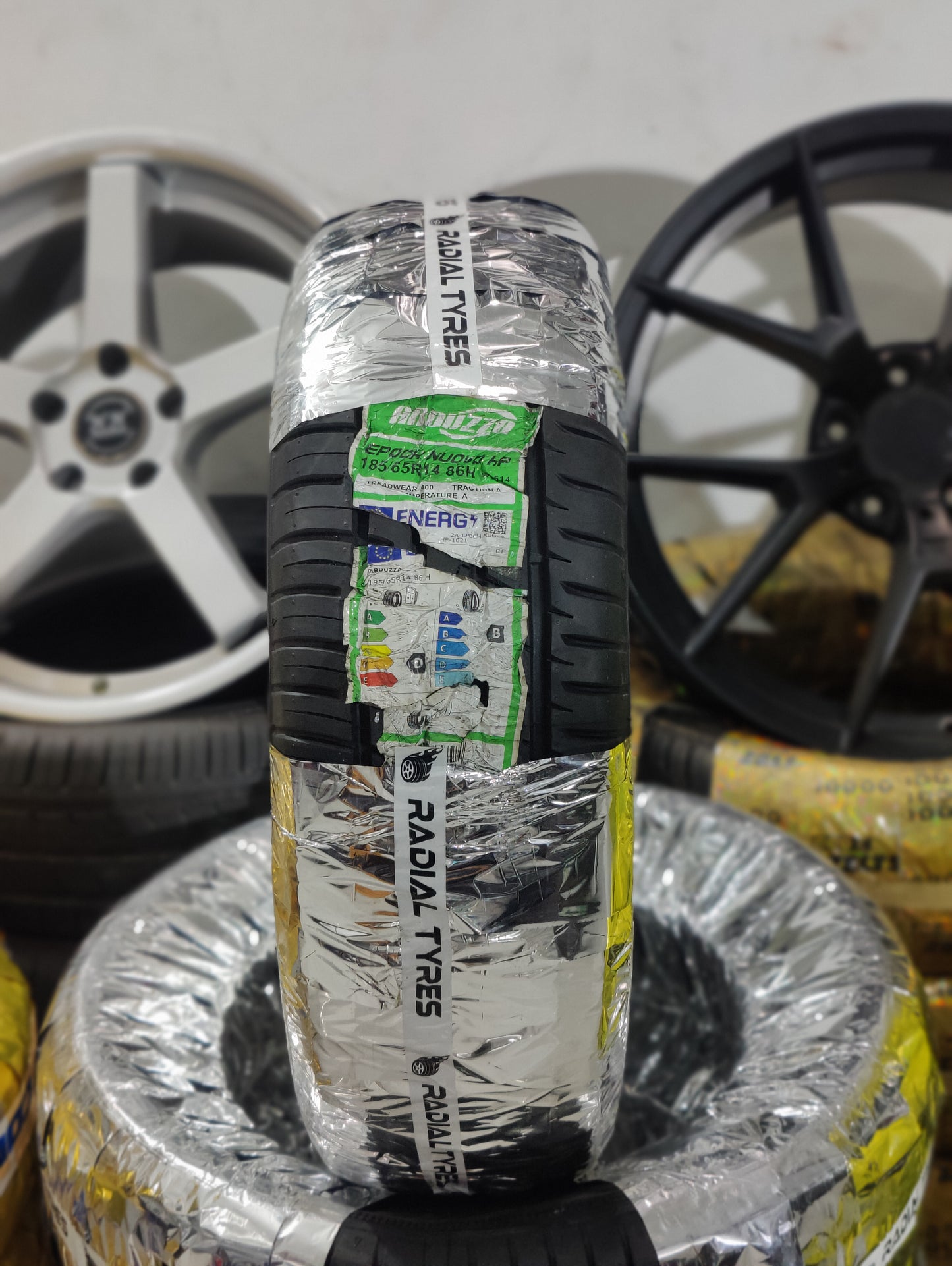 185/65/14 Arouza 2025 fresh import tyres set available