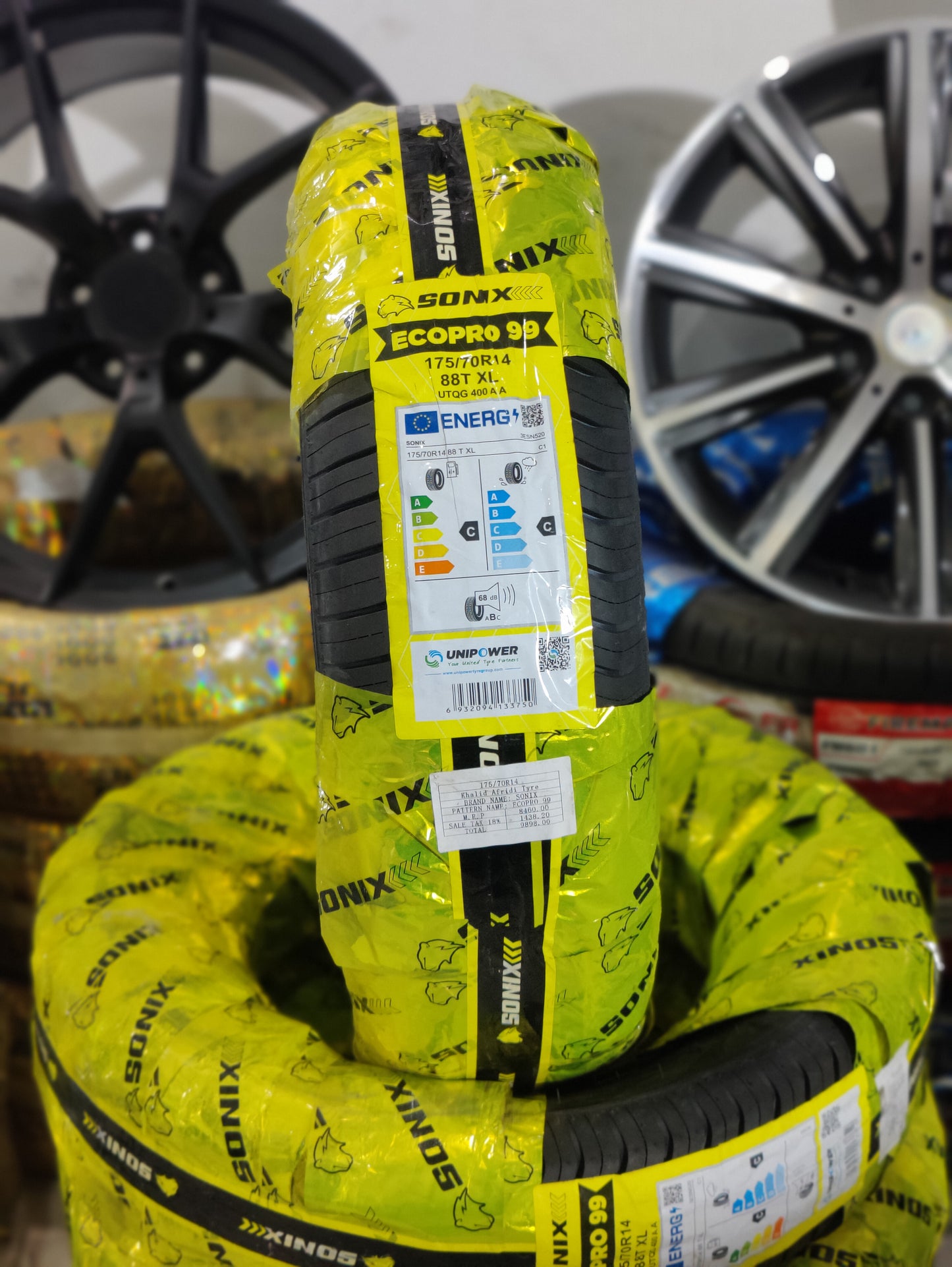 175/70/14 SONIX fresh 2026 import tyres set available
