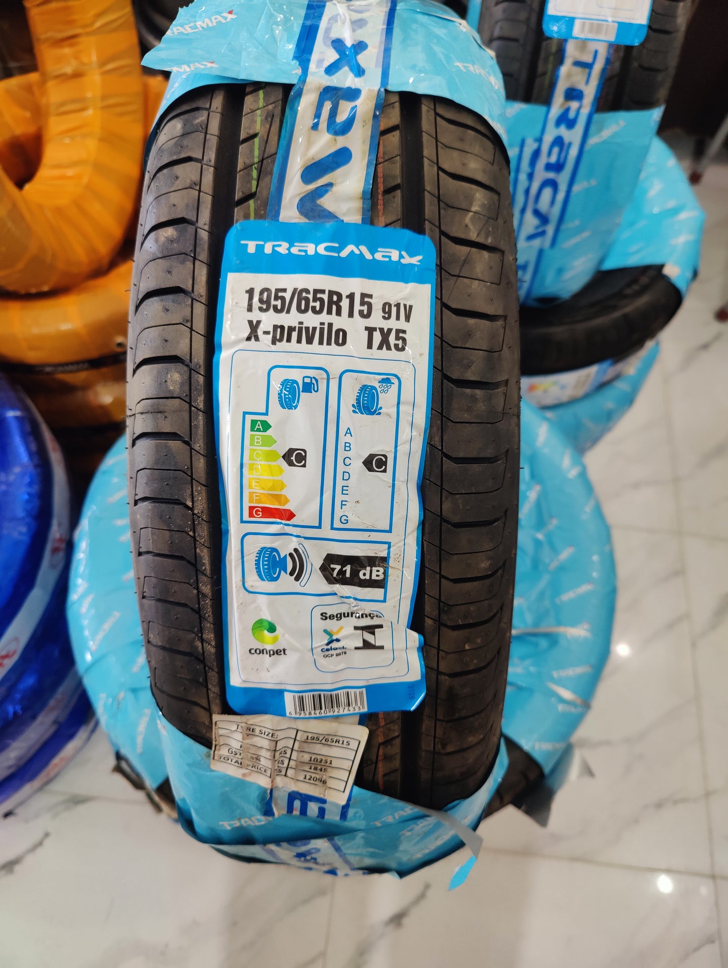 195/65/15 New Tracmax fresh 2026 import tyres set available