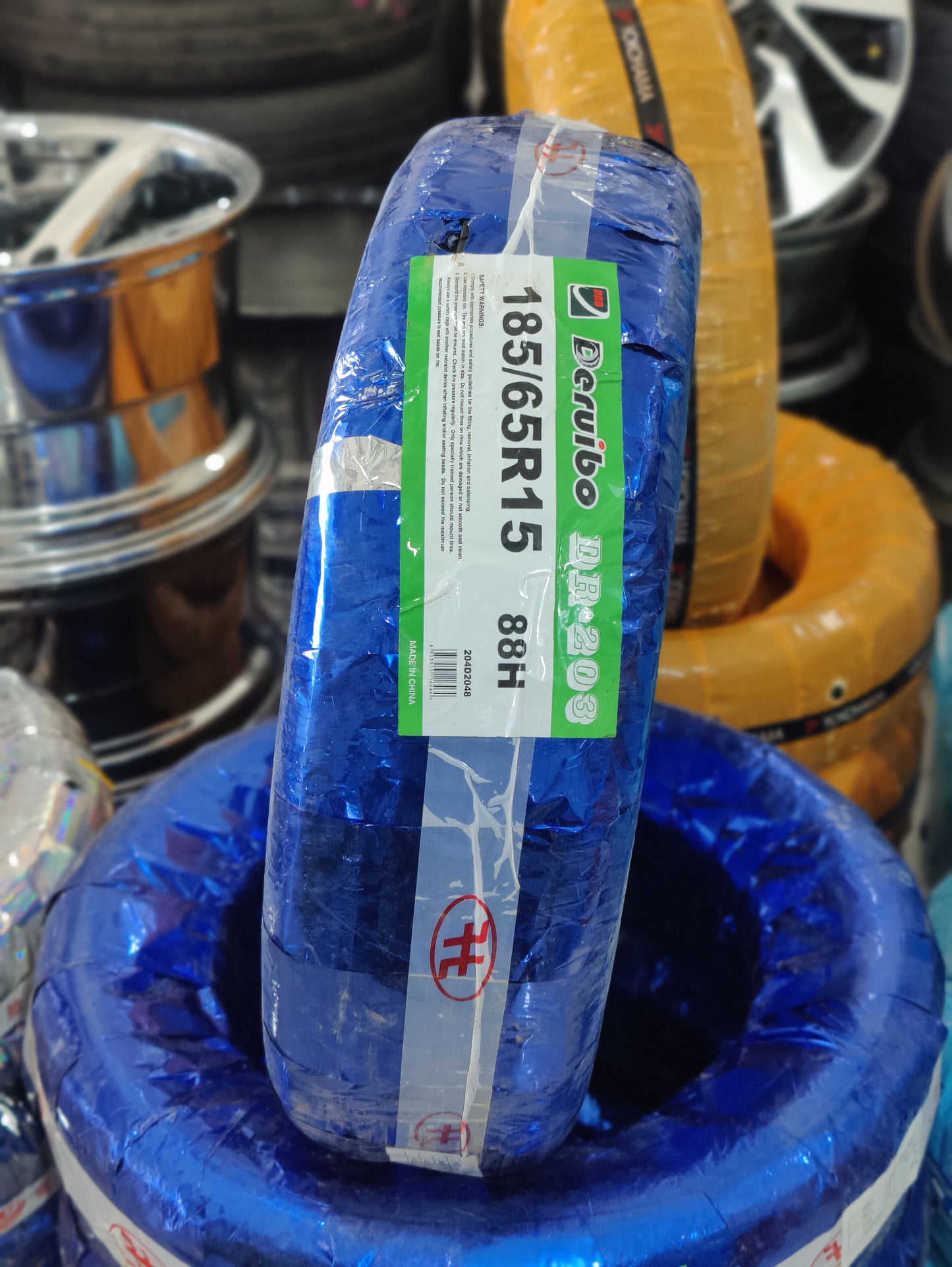 185/65/15 new Deruibo fresh 2026 import tyres set available