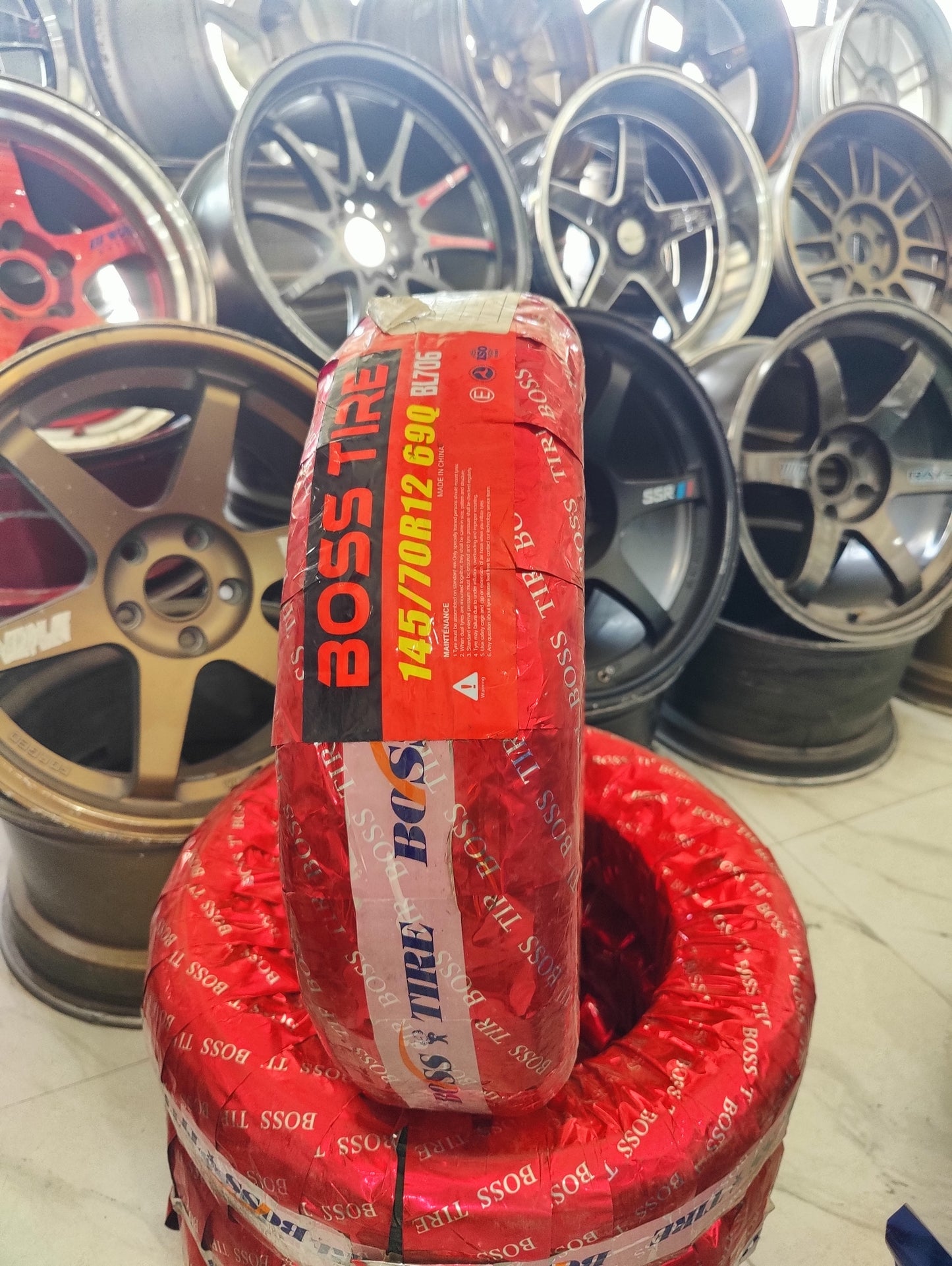 145/70/12 Boss tyres fresh 2026 import tyres set available