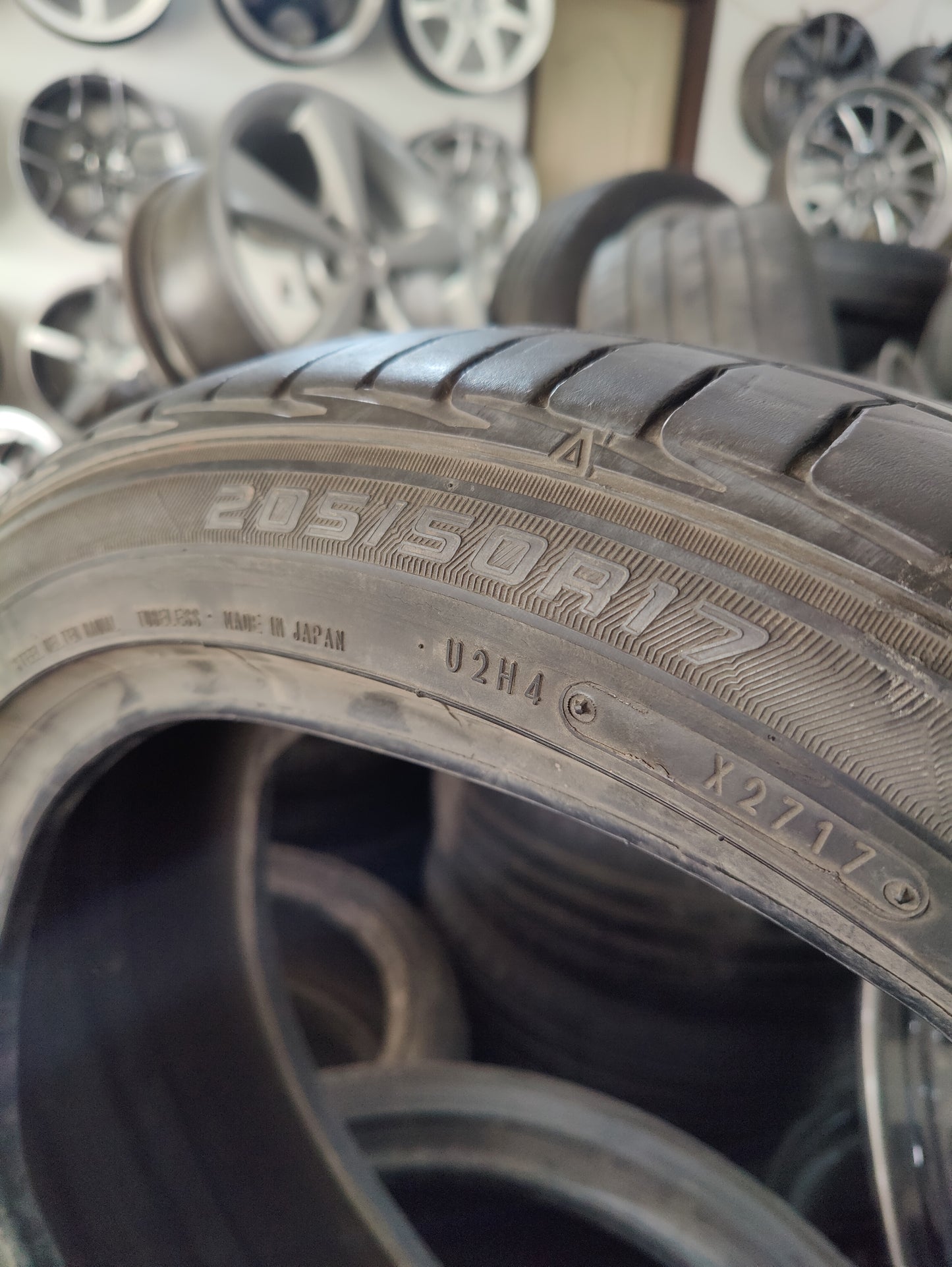 205/50/17 Qabli Dunlop tyres set available