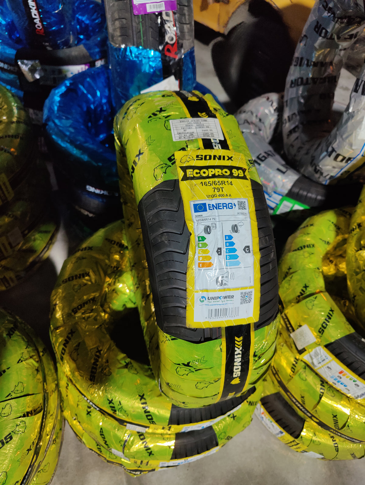 165/65/14 new SONIX fresh 2026 import tyres set available