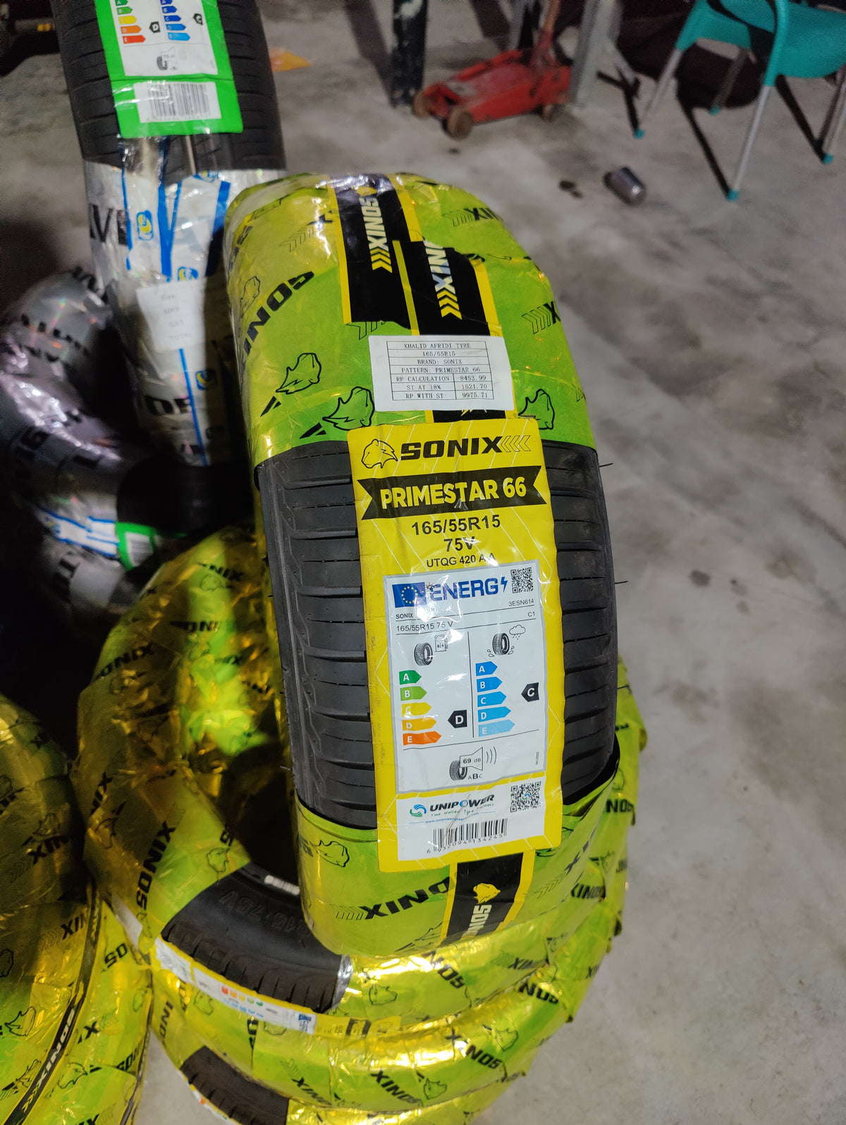 165/55/15 new SONIX fresh 2026 import tyres set available