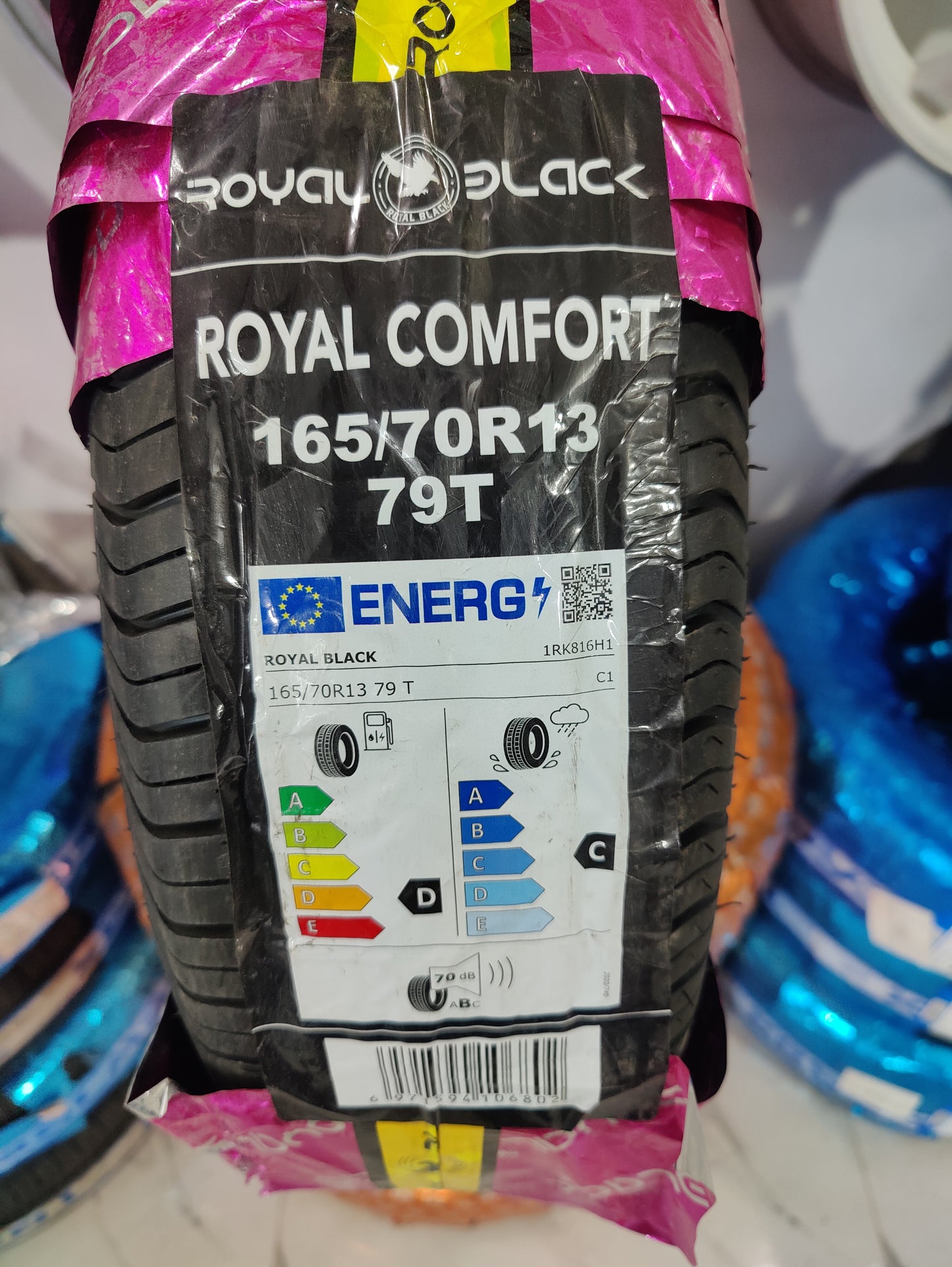 165/70/13 royal comfort new tyre