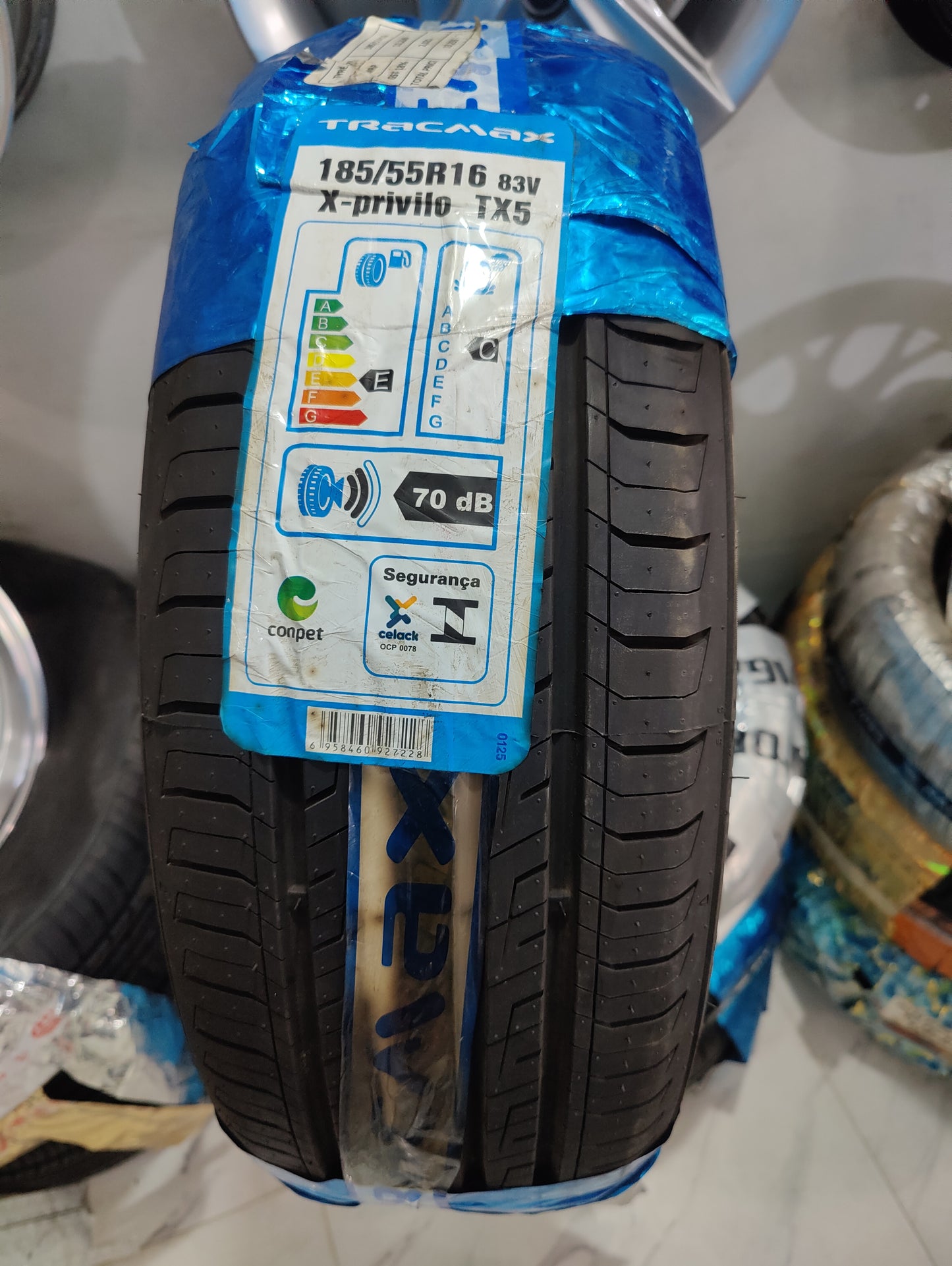 185/55/16 new tracmax tyres