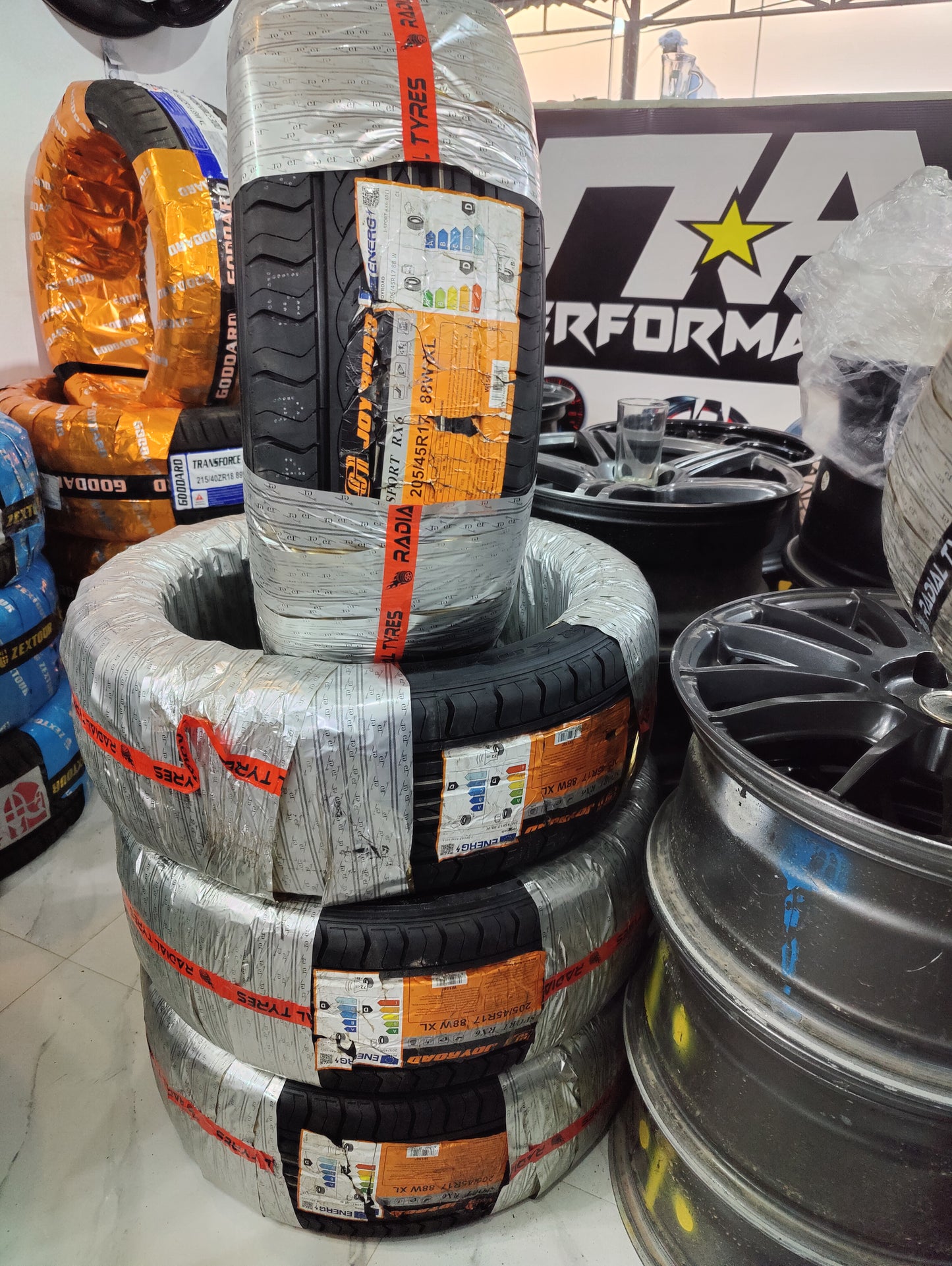 Joy Road 205/45/17 - New