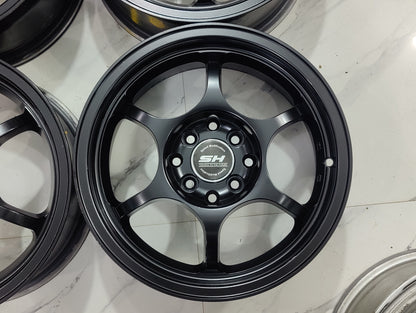 Black Racing Wheels