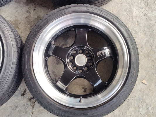 Work S1 with New Tyres