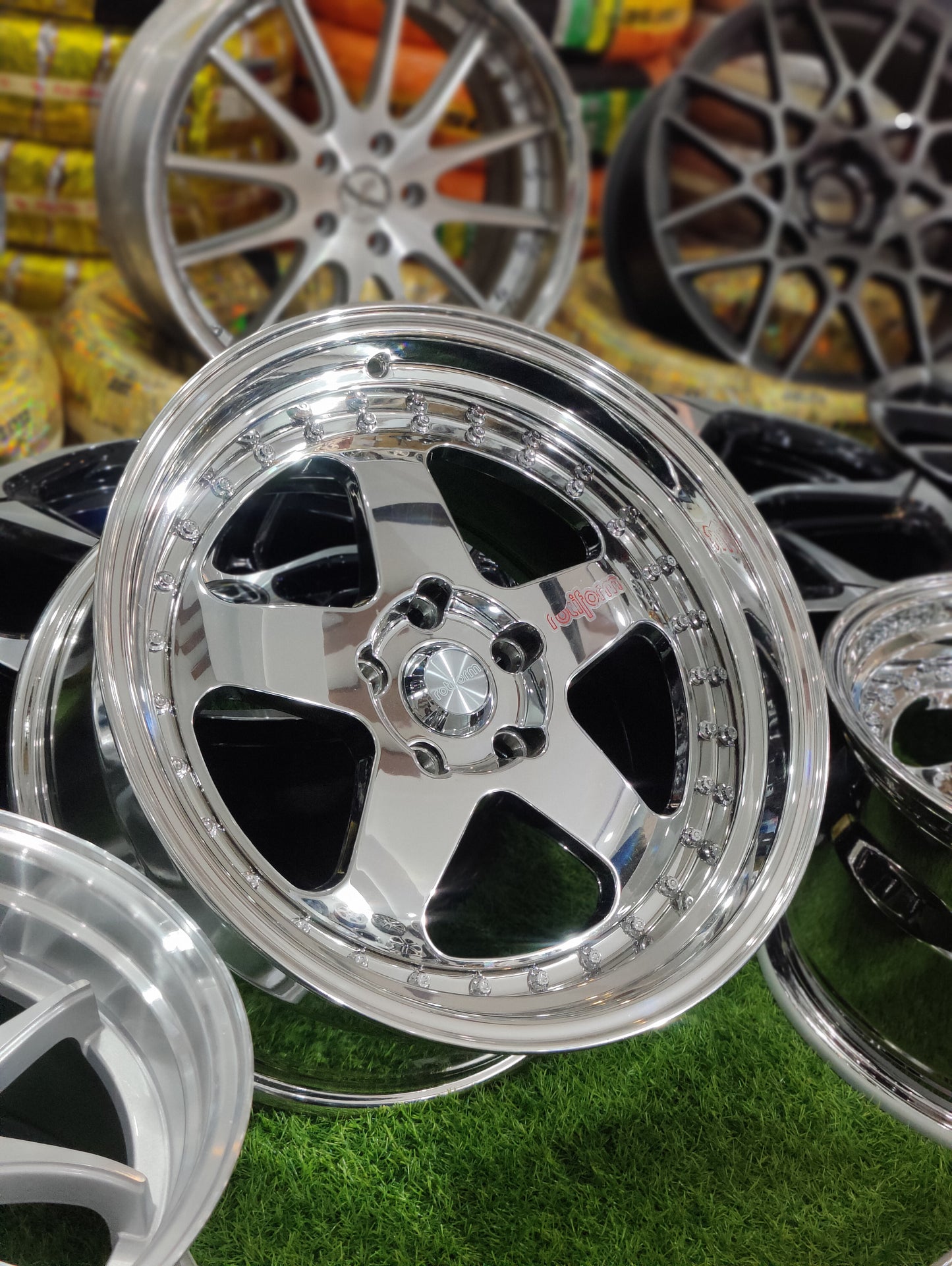 Rotiform Supper Chrome - New