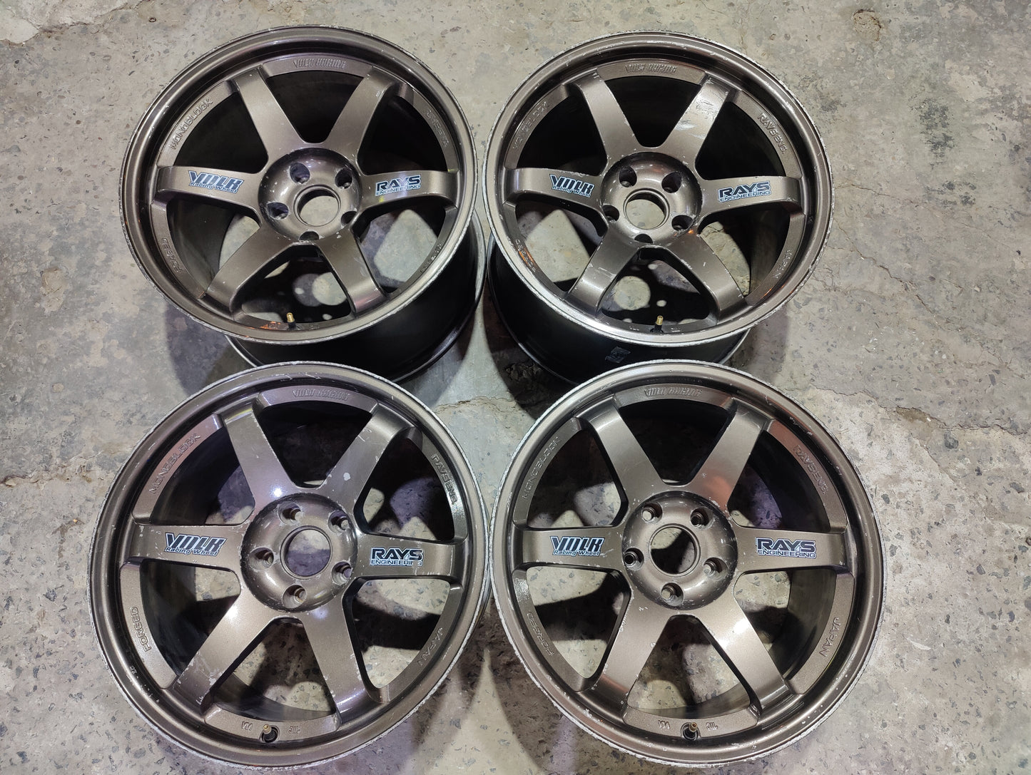 Rays Te37 wheels