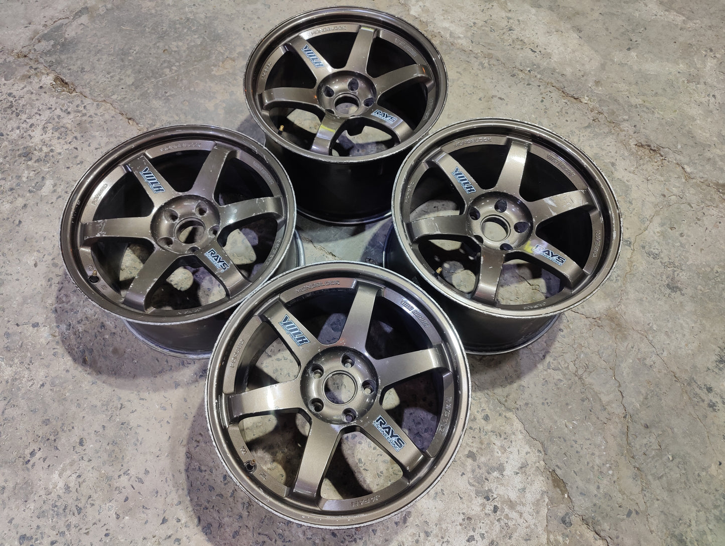 Rays Te37 wheels