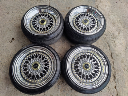 JNC Chrome Wheels & Tyres