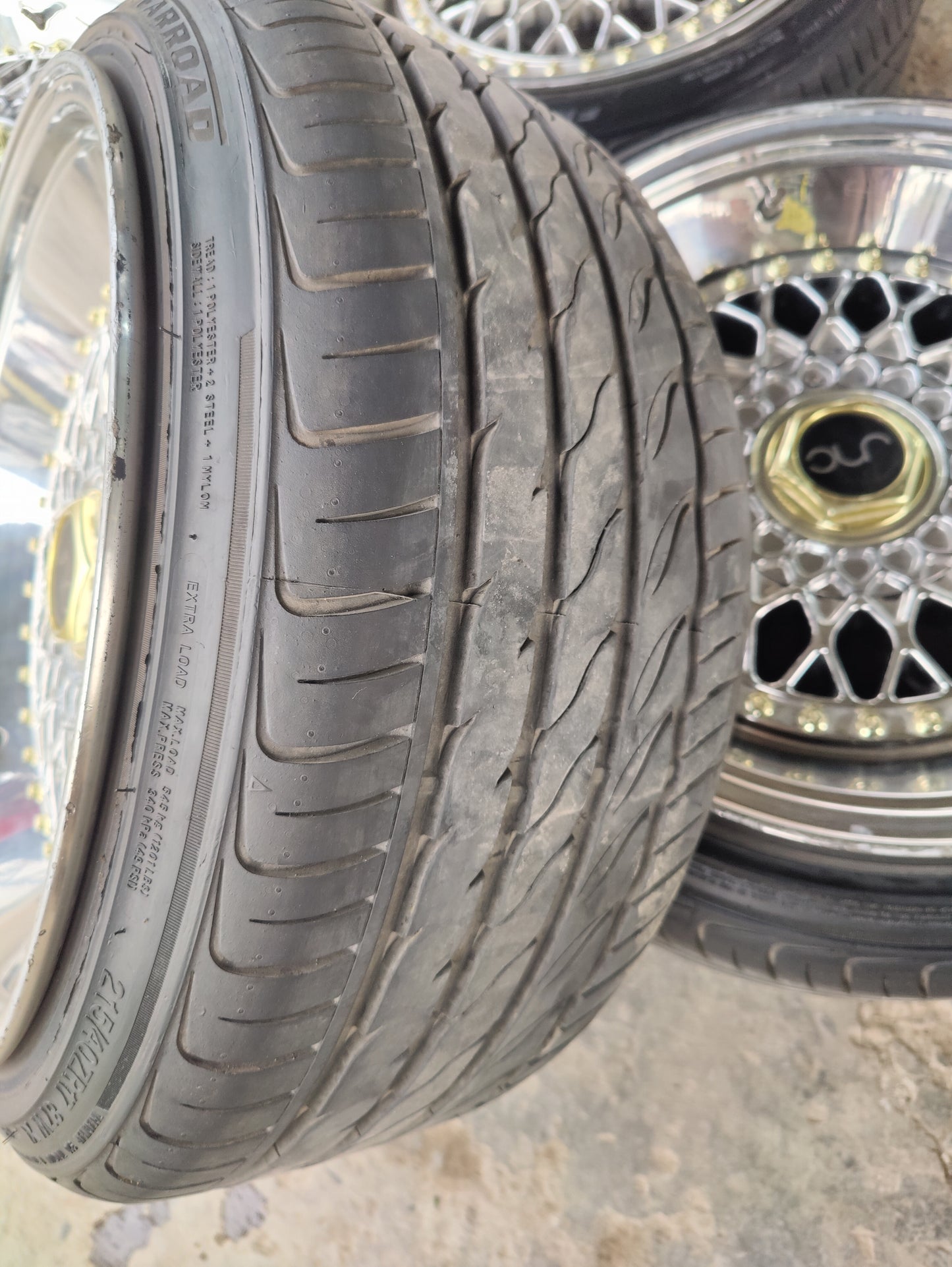 JNC Chrome Wheels & Tyres