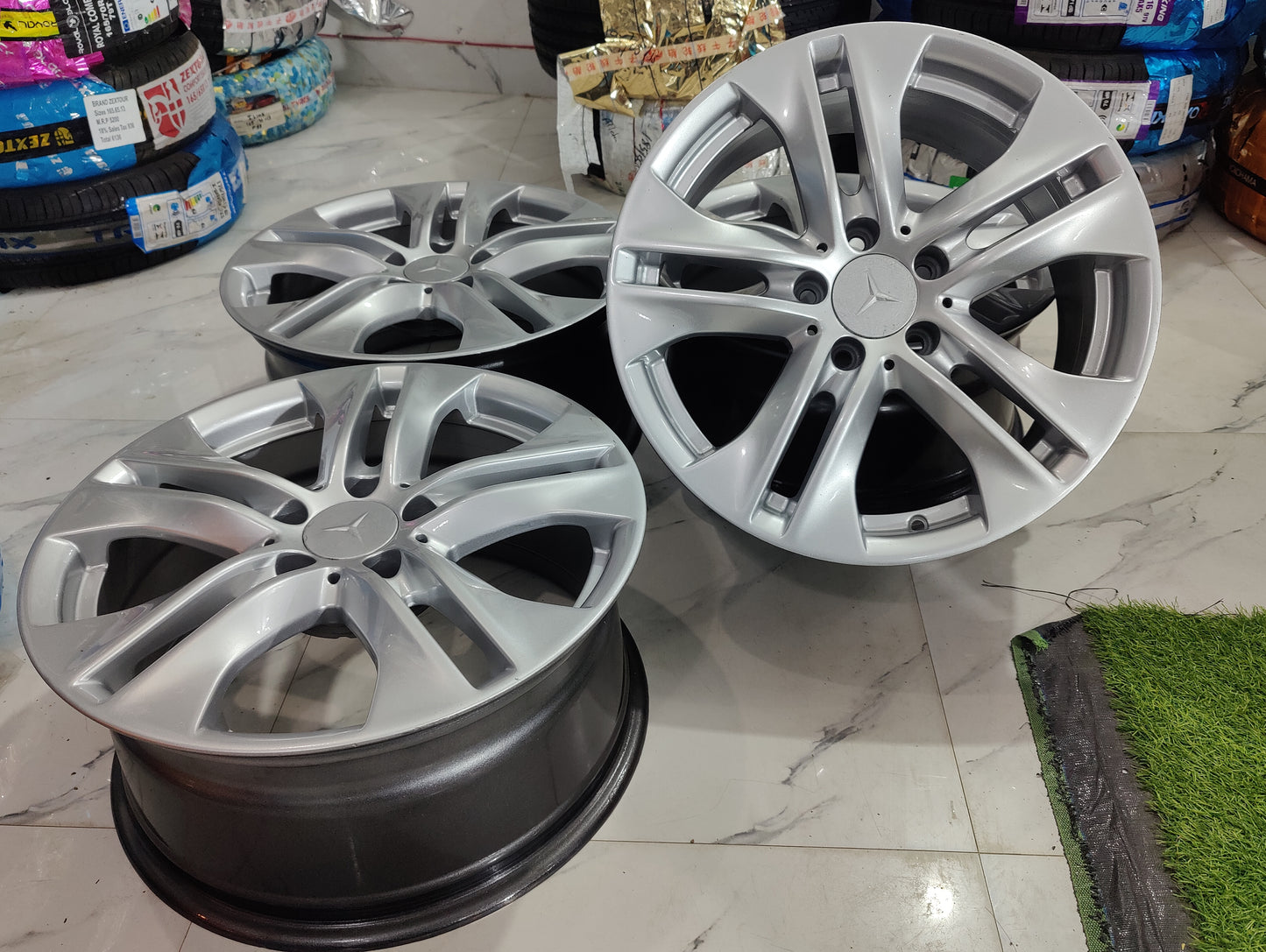 Mercedes 5twins spoke wheels