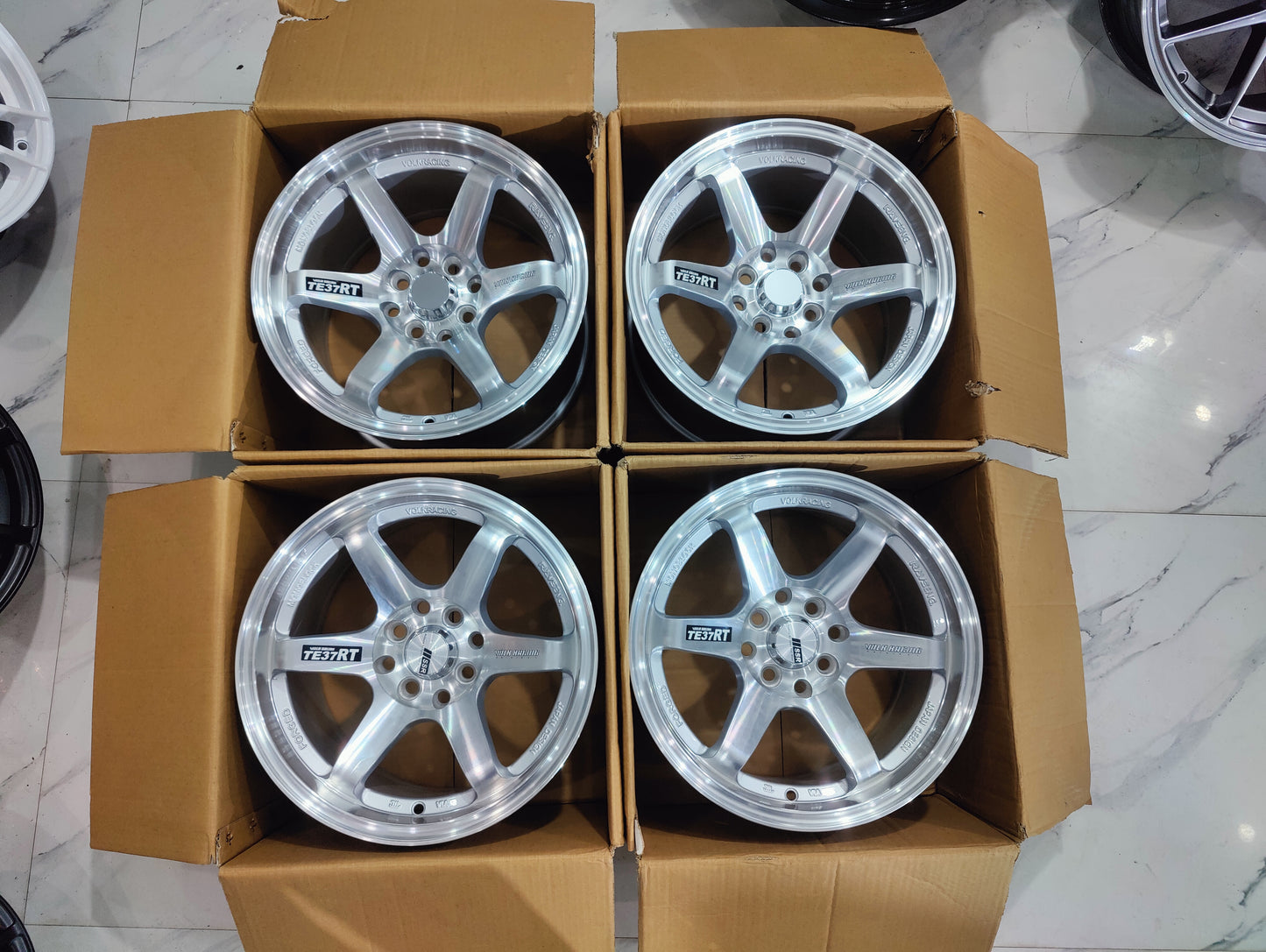 Te37RT concave new wheels