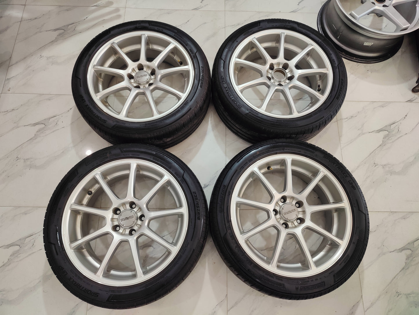 Original Rays eng Japan wheels &tyres