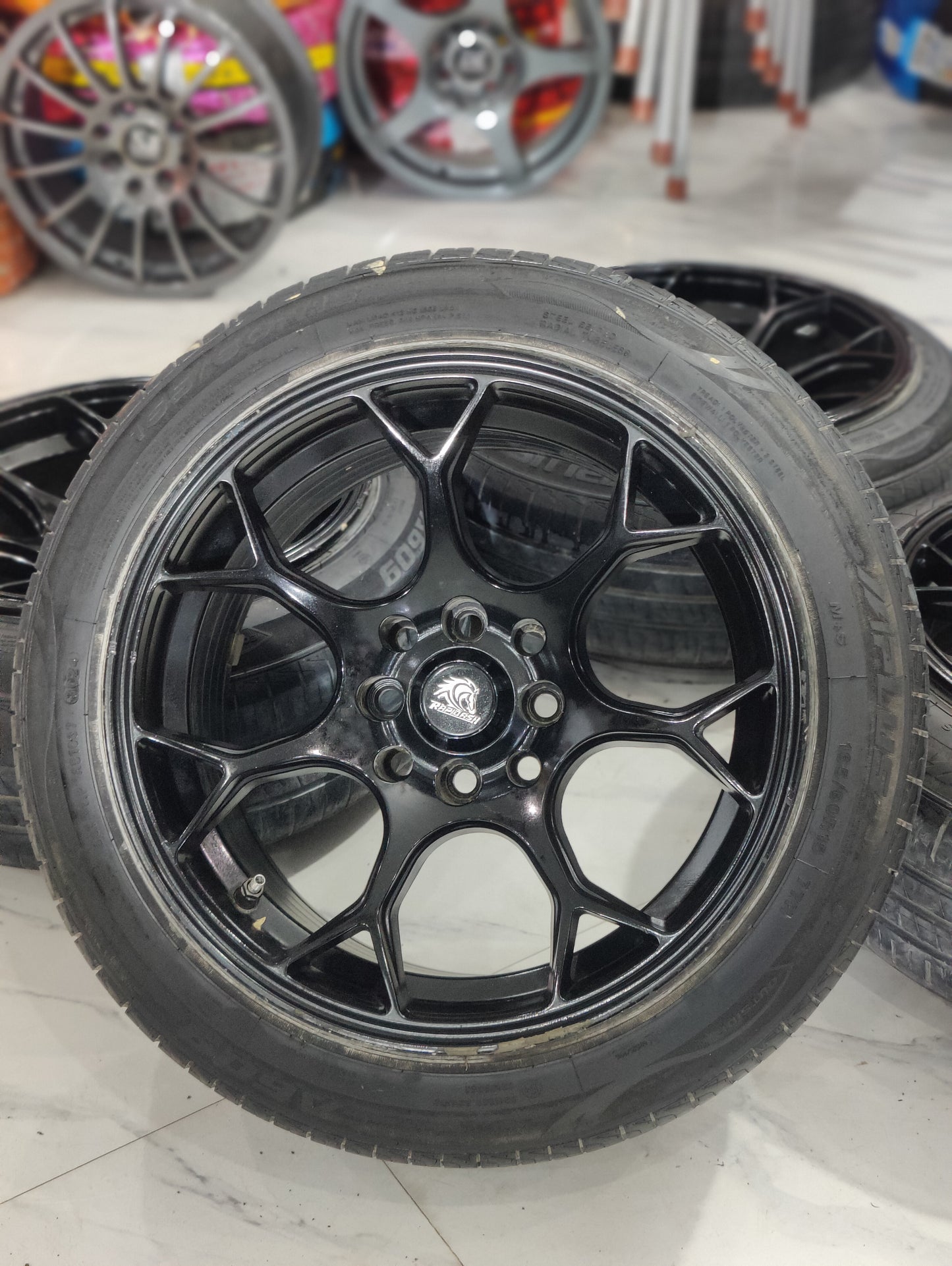 Shougun 528 original condition wheels&tyres