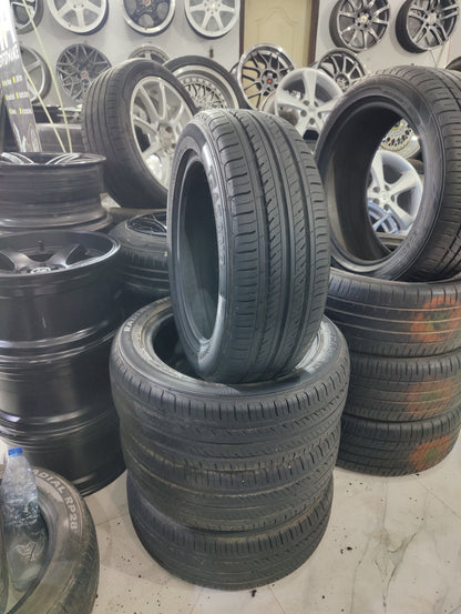 185/55/15 Trazano tyres set available 1day used