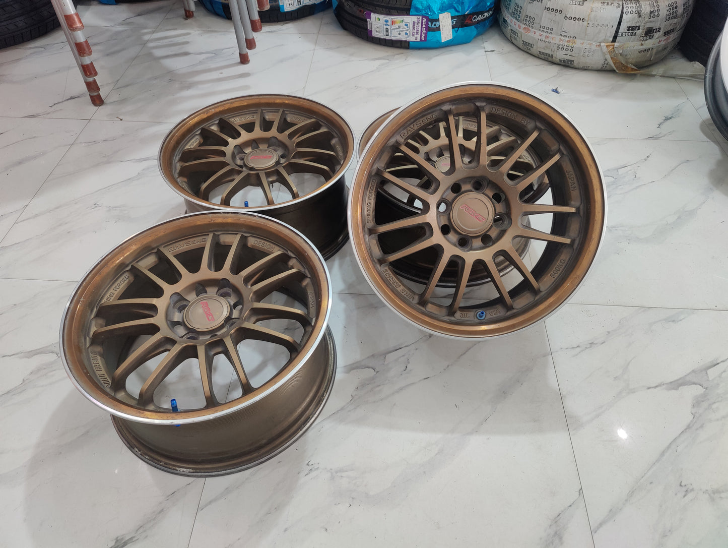 Ray's RE30 eng Japan wheels