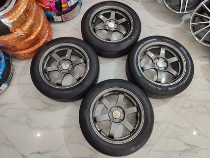 Ray's Te37 wheels &tyres