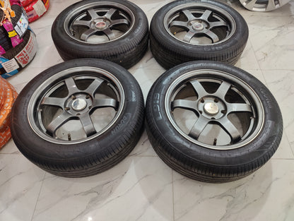 Ray's Te37 wheels &tyres