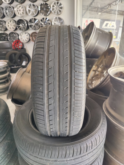 215/55/16 Yokohama blue earth es32 used tyres set available
