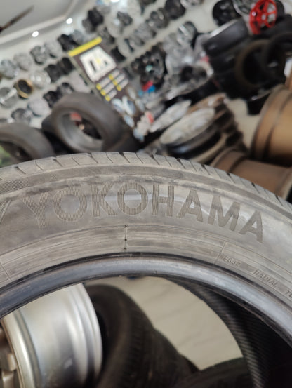 215/55/16 Yokohama blue earth es32 used tyres set available