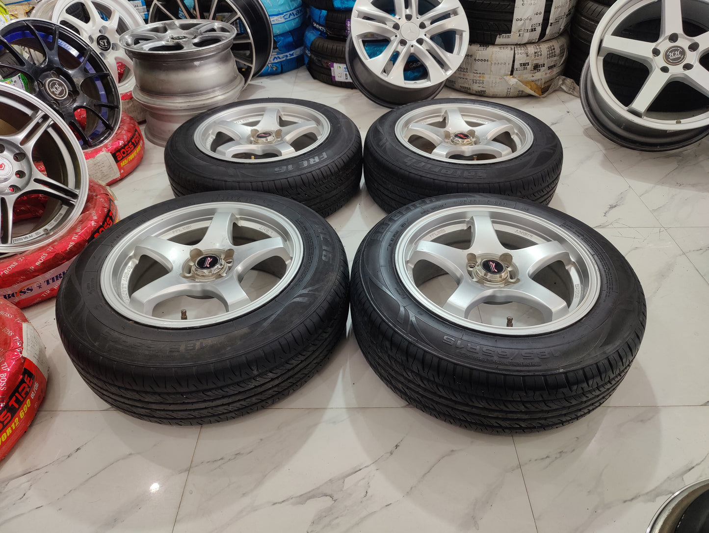 LENSO project D wheels &tyres