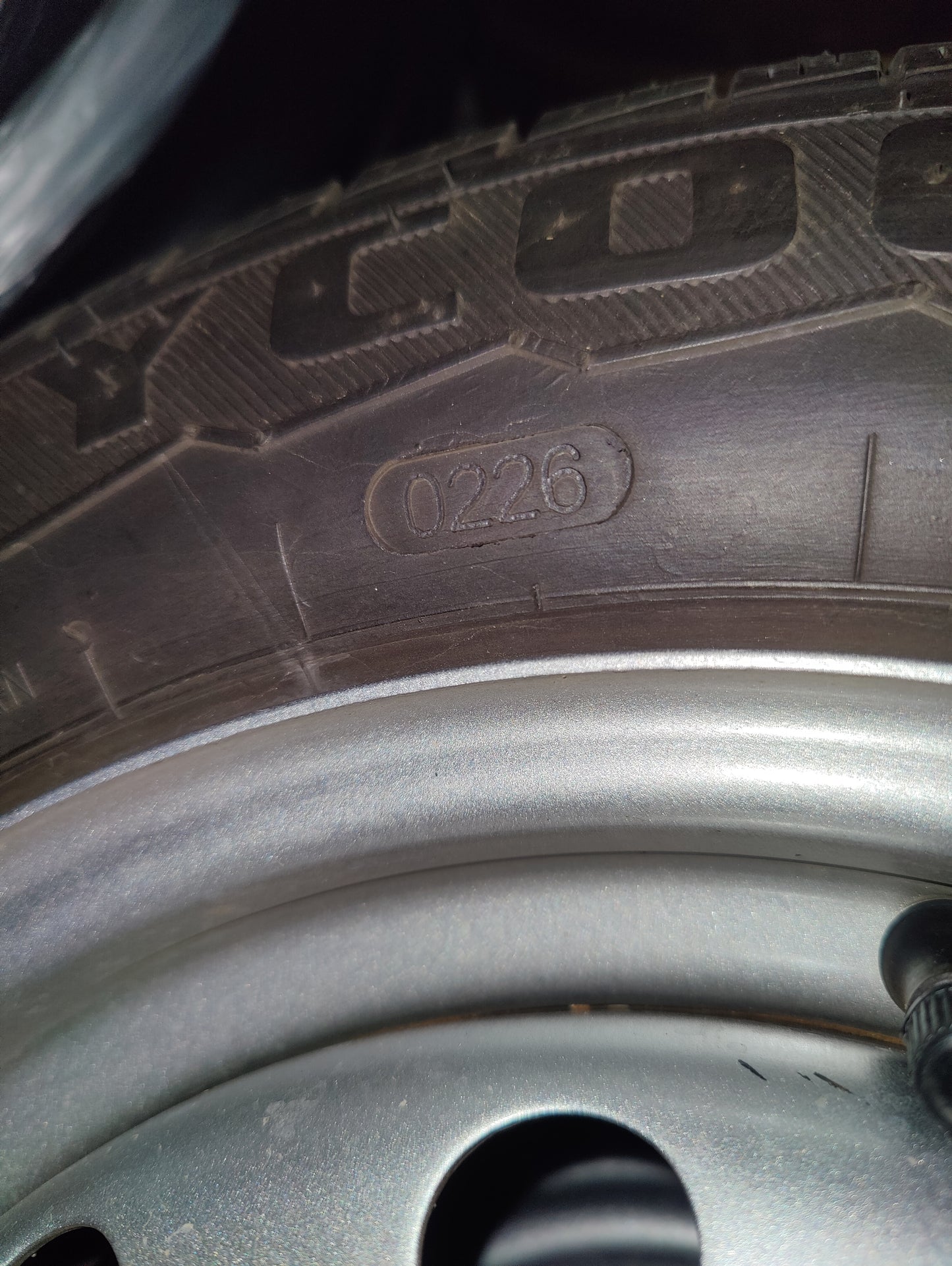 145/80/13 almost new tyres set 2026&13 steel wheels