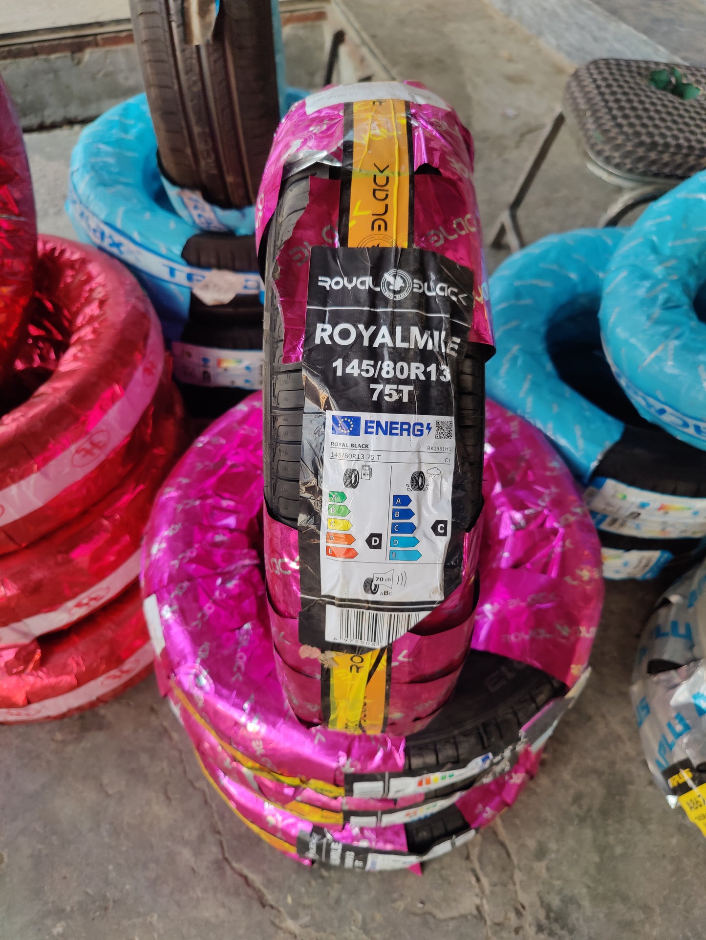 145/80/13 royal black fresh 2026 import tyres set available