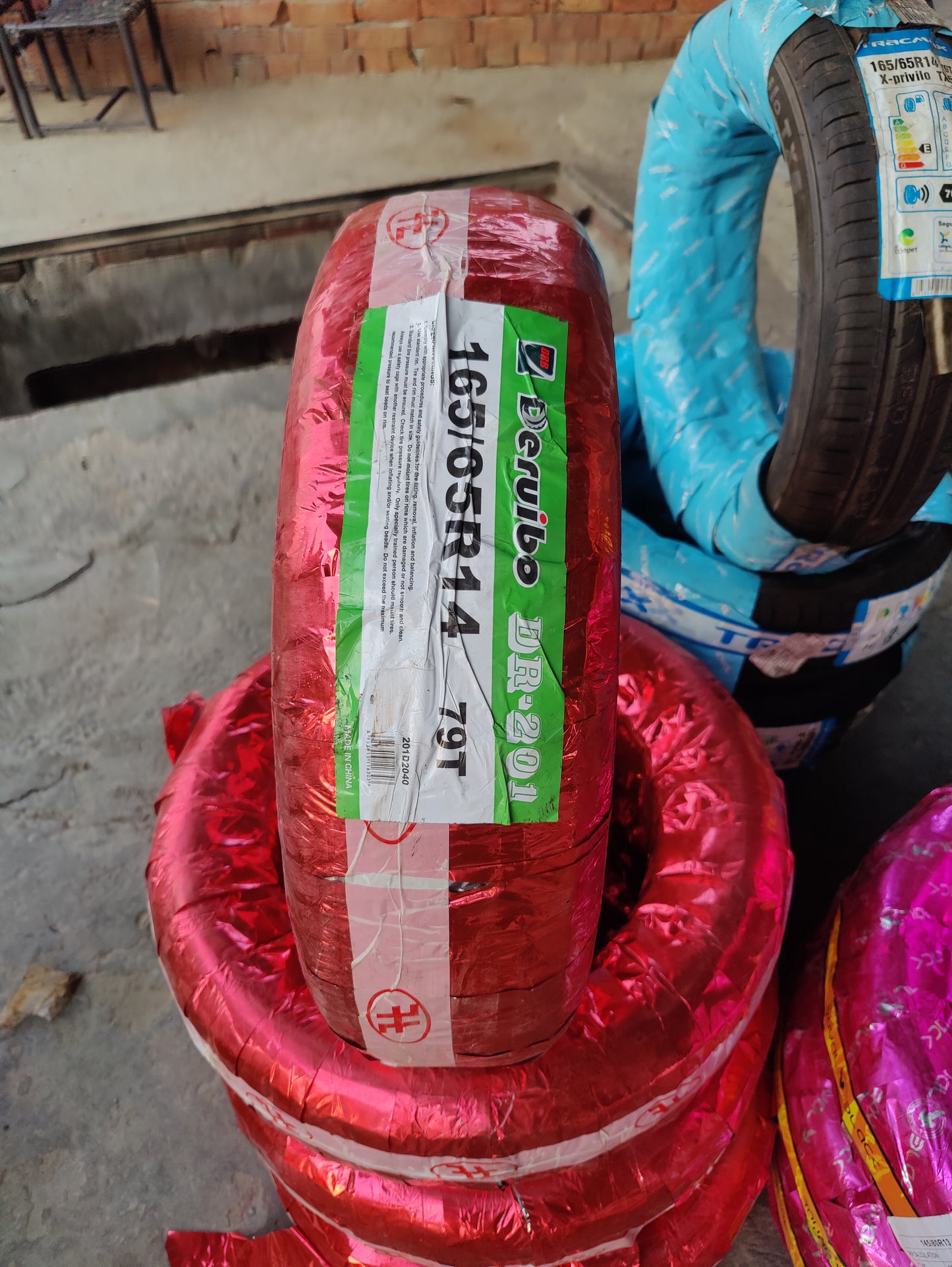 165/65/14 deruibo fresh 2026 import tyres set available