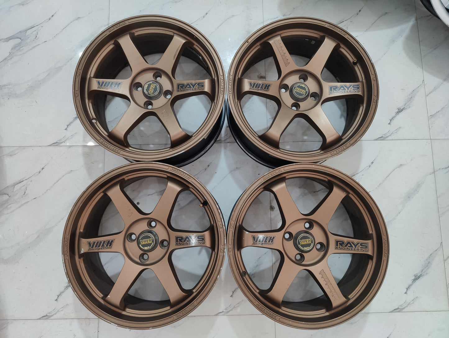 Ray's te37 forged wheels