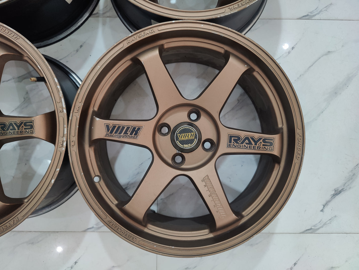Ray's te37 forged wheels
