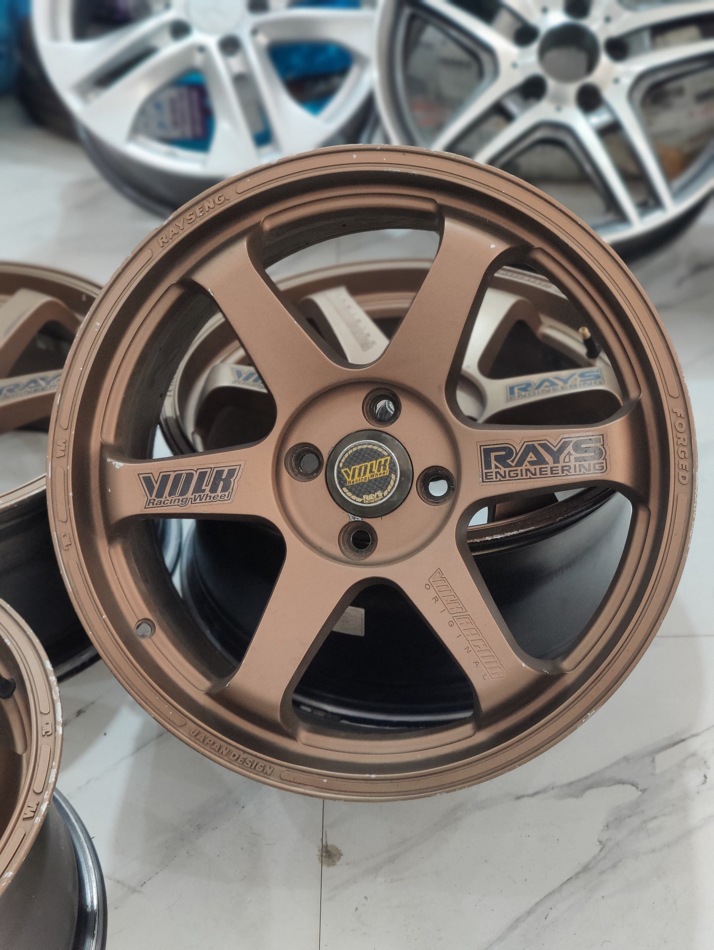 Ray's te37 forged wheels