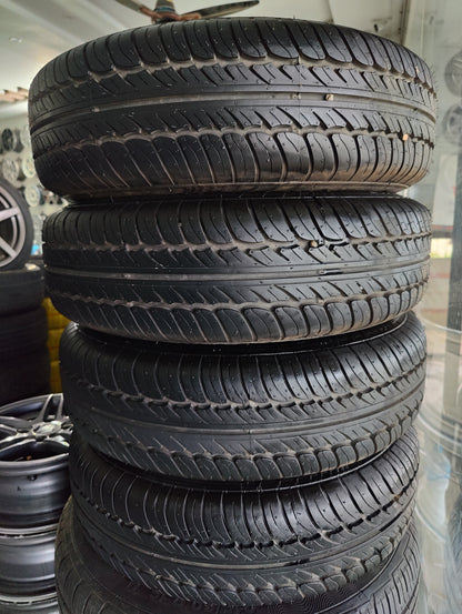 City new 2026 steels rims& tyres set 175/65/15