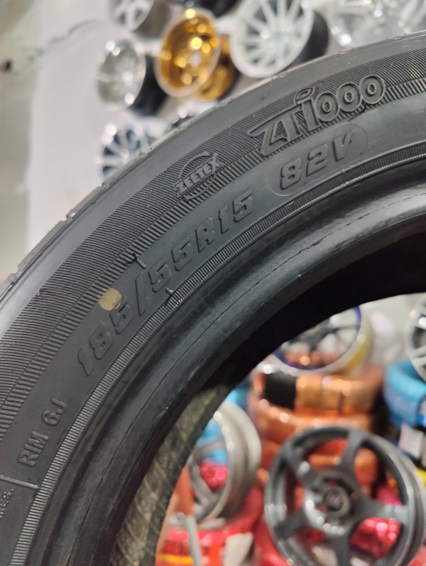 185/55/15 Zeetex qabli tyres set available