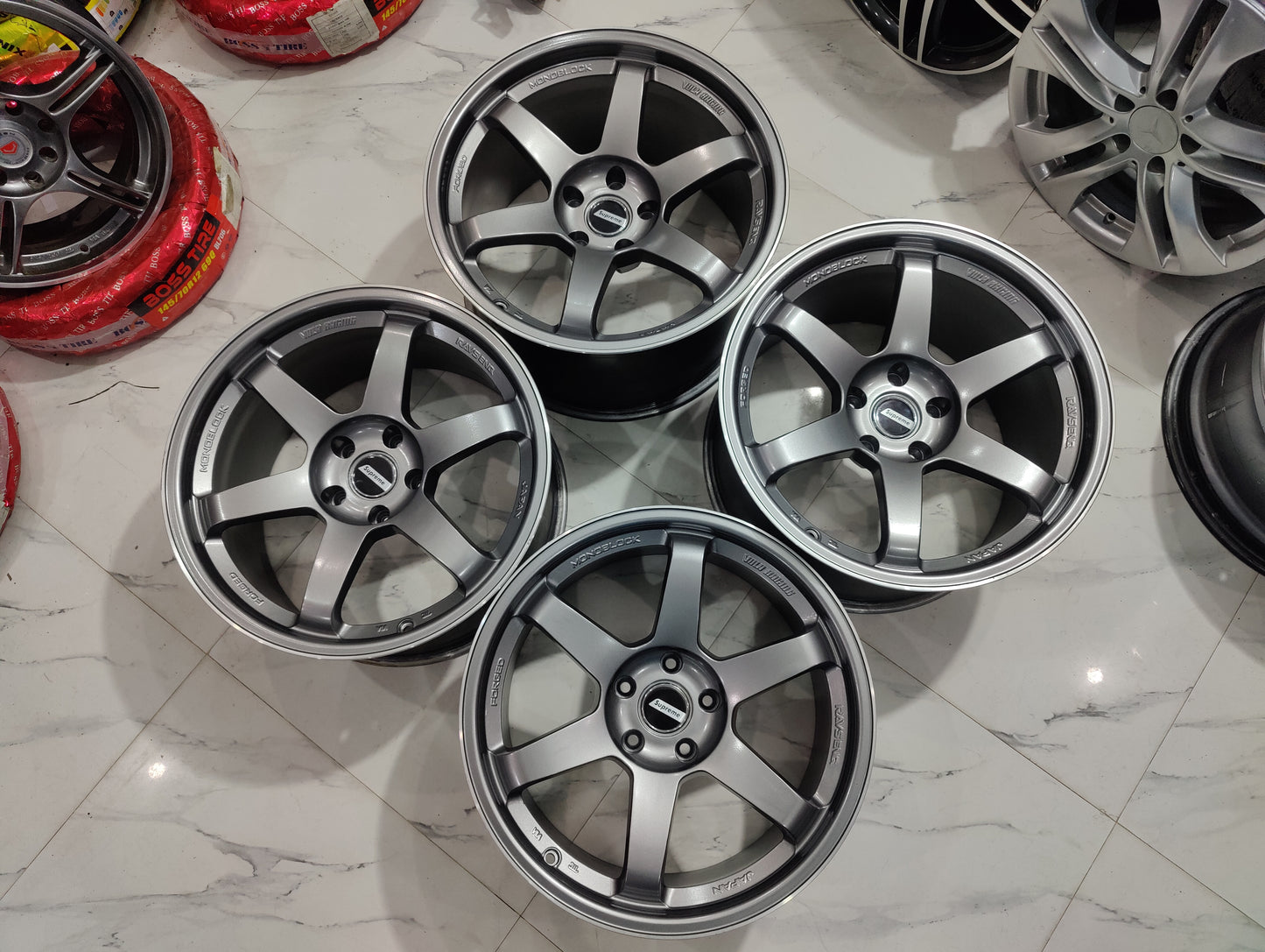 Ray's te37 forged japan wheels