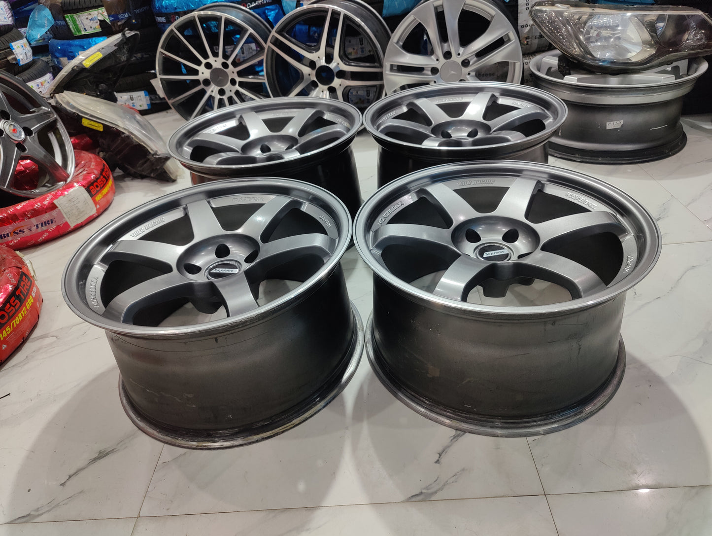 Ray's te37 forged japan wheels