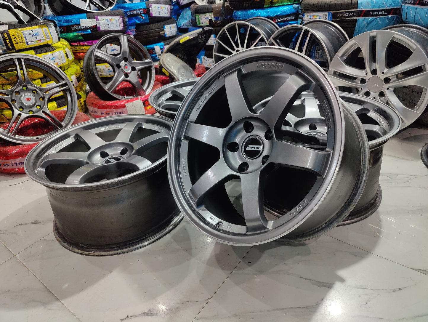 Ray's te37 forged japan wheels