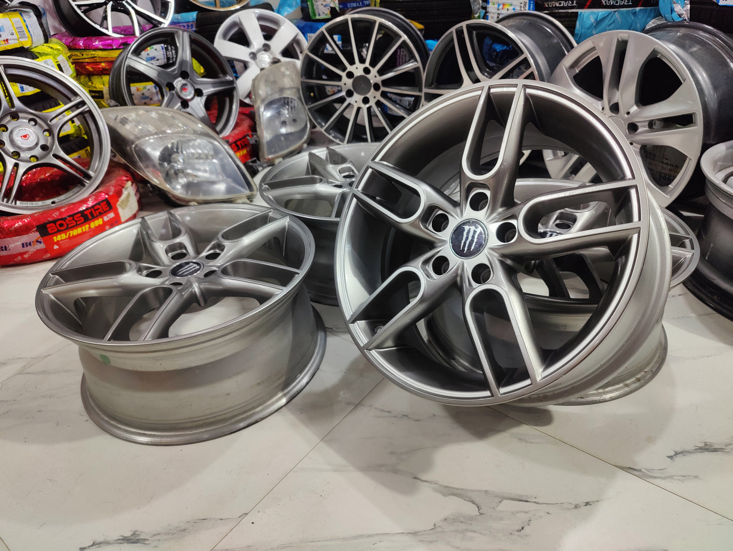 Monster hunter wheels